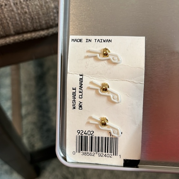 Vintage Heart Buttons, 3 pack - Picture 2 of 2